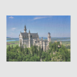Papel De Seda Castelo de Neuschwanstein, Baviera, Alemanha