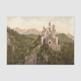 Papel De Seda Castelo de Neuschwanstein, Baviera, Alemanha