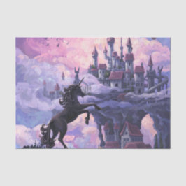 Papel De Seda Castelo do unicórnio