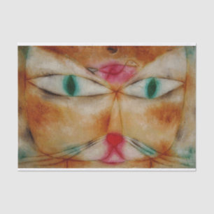 Papel De Seda Cat e Bird, Paul Klee, Decoupage