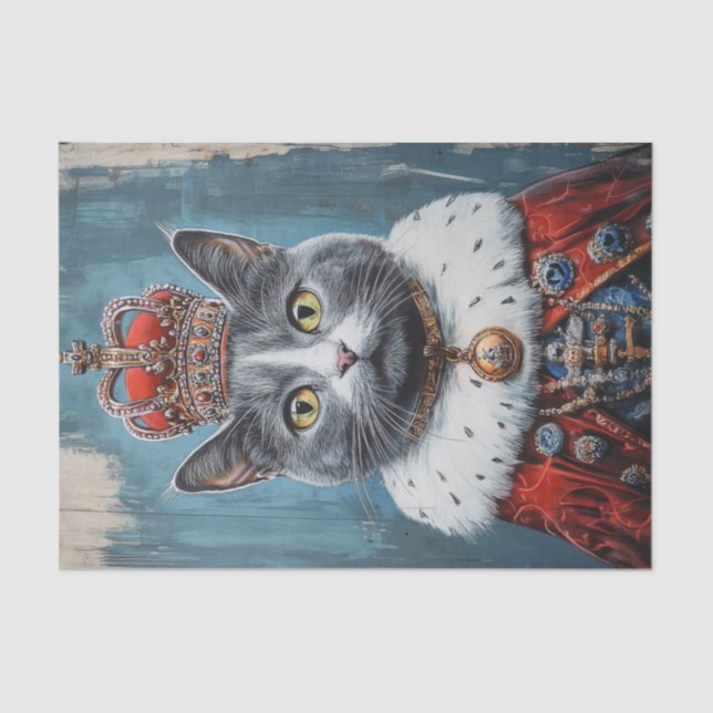 Papel De Seda Cat Royal Highness9 (Frente )