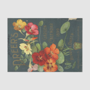 Papel De Seda Catálogo de Semente de Vintage do Calendário do Ja