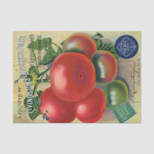 Papel De Seda Catálogo de sementes da Vintage, estado de Buckeye