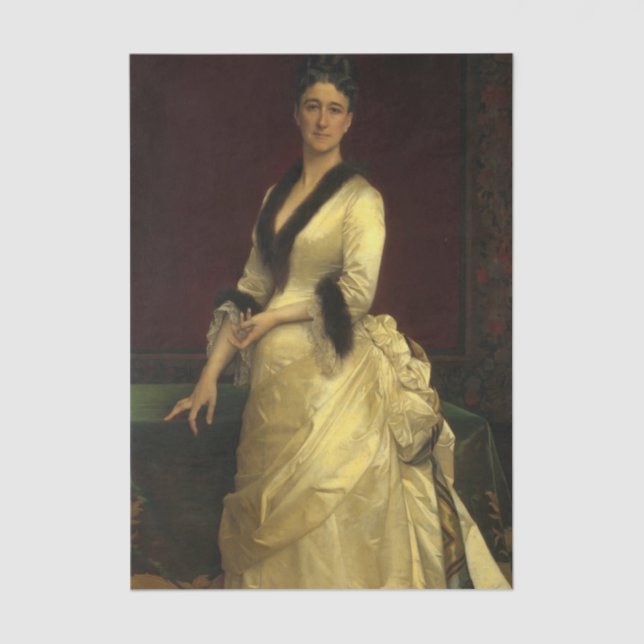 Papel De Seda Catharine Lorillard Wolfe by Alexandre Cabanel  (Frente )