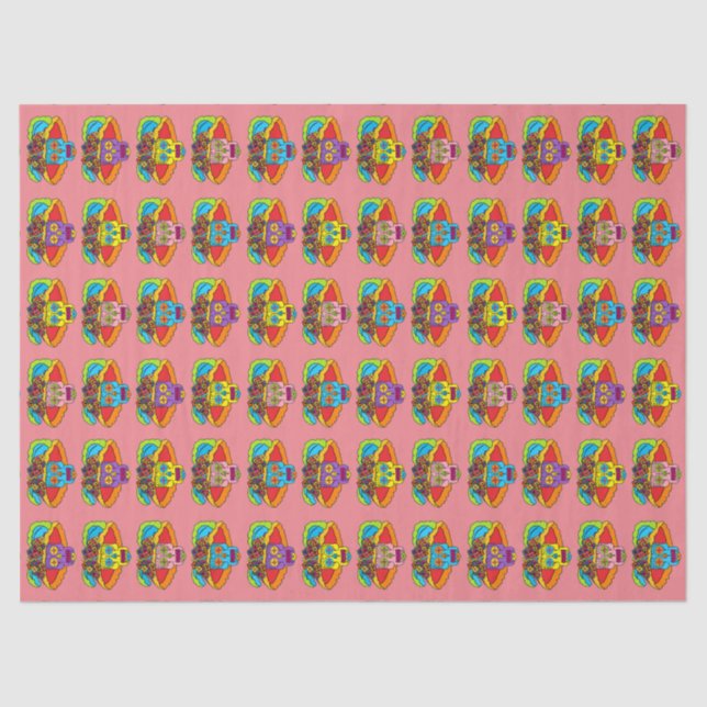 Papel De Seda Catrina Sugar Skull (Frente )