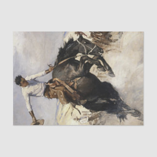 Papel De Seda “Cavalgada Agradável” Arte Ocidental por WHD Koern