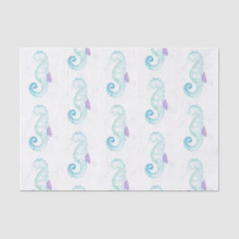 Papel De Seda Cavalo marinho em pastos