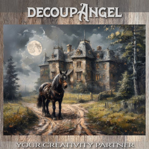 Papel De Seda Cavalo na Estrada do País - Dissociação -