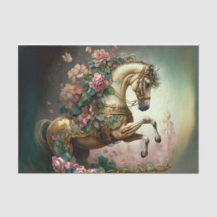Papel De Seda Cavalo namorados