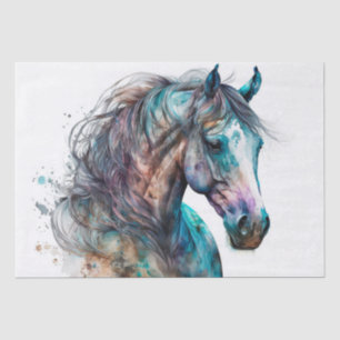 Papel De Seda Cavalo Pintado Atormentante