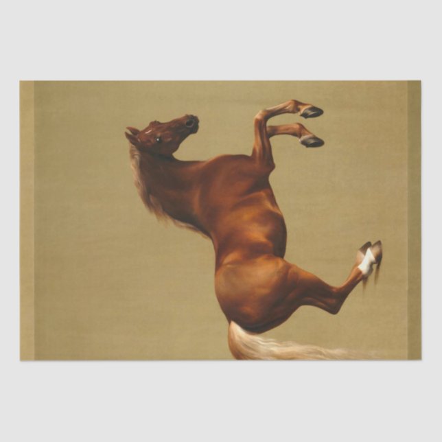 PAPEL DE SEDA CAVALO VERMELHO (Frente )