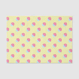 Papel De Seda Celebração do Cupcake Ballerina