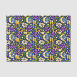 Papel De Seda Celestial Garden Toast Pattern