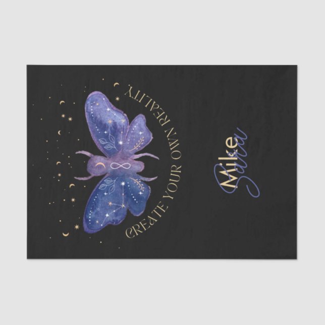 Papel De Seda Celestial Mama Personalizada (Frente )