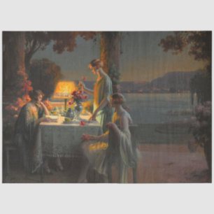 Papel De Seda Cena da Arte por Delphin Enjolras Decoupage