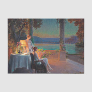 Papel De Seda Cena da Arte por Delphin Enjolras Decoupage