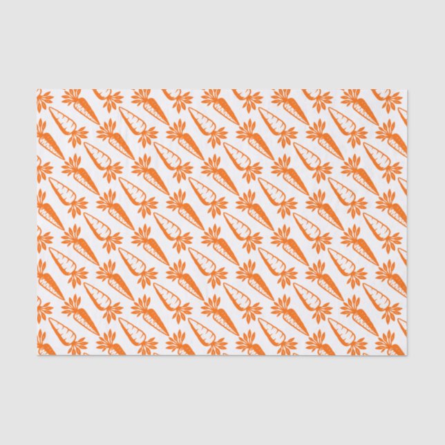 Papel De Seda Cenouras  (Frente )