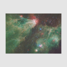Papel De Seda Cepheus B e C Nebulosa Verde