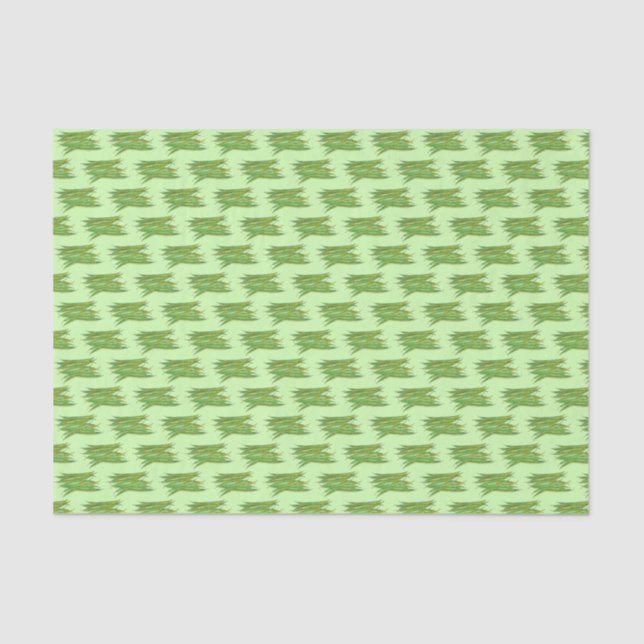 Papel De Seda Cereais Verdes Longos Vegggies Hortícolas Veg (Frente )