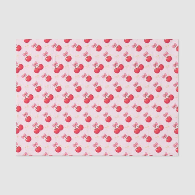 Papel De Seda Cerejas (Frente )