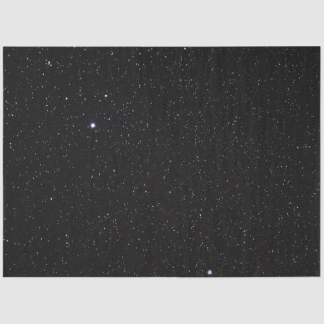 Papel De Seda Céu noturno com estrelas (Frente )