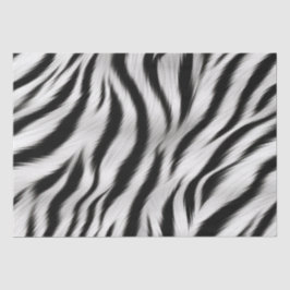 Papel De Seda Chá de Bebê de Impressão Animal de Zebra Chic