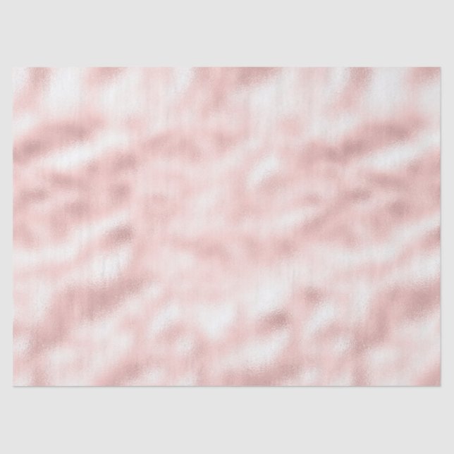 Papel De Seda Chá de Bebê Rosa Glamour Feminino (Frente )