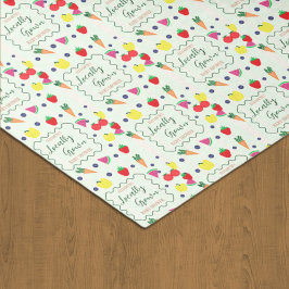 Papel De Seda Chá de fraldas de mercado do agricultor com cresci