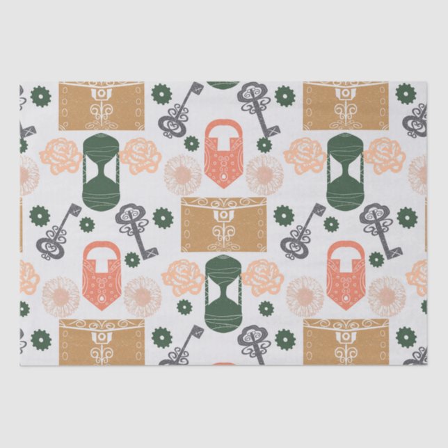 Papel De Seda Chá de fraldas de Revisão de Gênero da Sala de Fug (Frente )