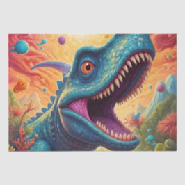 Papel De Seda Chá de fraldas Dino-Mite