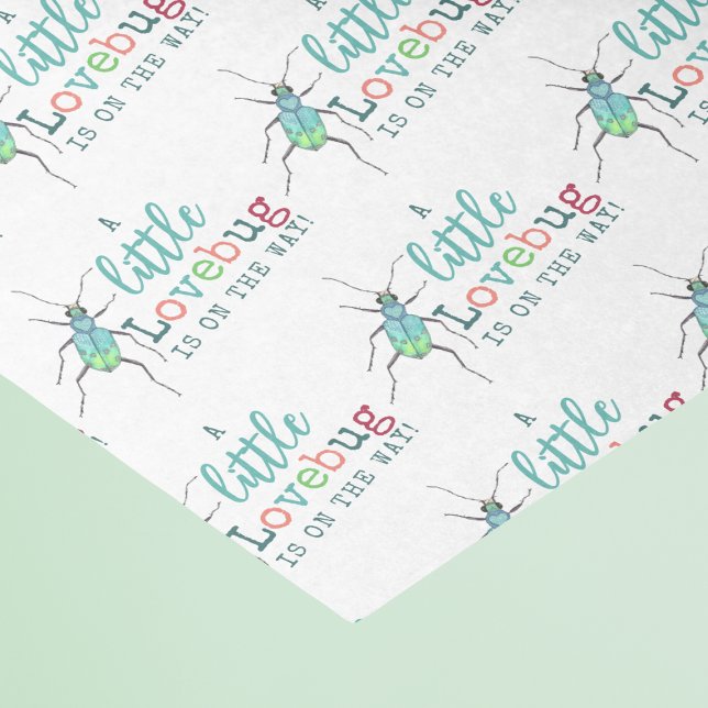 Papel De Seda Chá de fraldas Lovebug (Criador carregado)