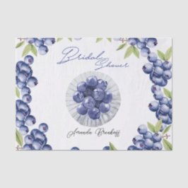 Papel De Seda Chá de Noiva Berry Sweet Mirtilo