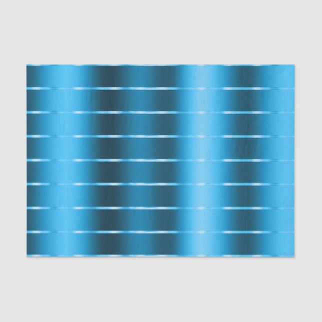 Papel De Seda Chá de Noiva com Laço Azul Royal (Frente )