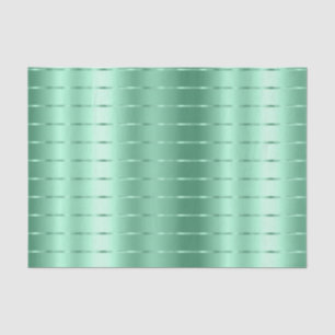 Papel De Seda Chá de panela do Arco de faixa verde da letra Chic