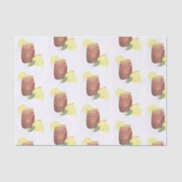 Papel De Seda Chá doce com limão