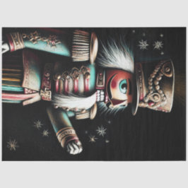 Papel De Seda Chalk Illustrated Christmas Nutcracker