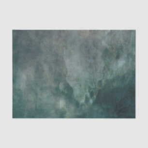 Papel De Seda Chama metálica esverdeada texturizada desgastada