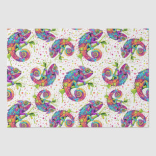 Papel De Seda Chameleon Paint mantém estilo aquarela