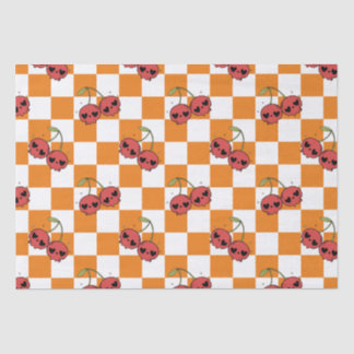 Papel De Seda Chaminé de cereja - estética Alt