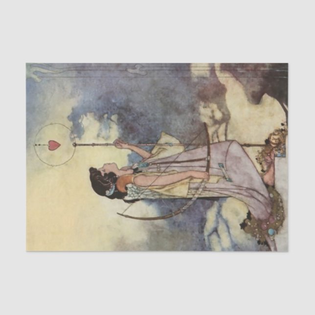 Papel De Seda Charles Robinson Art de canções e sonetos de amor (Frente )