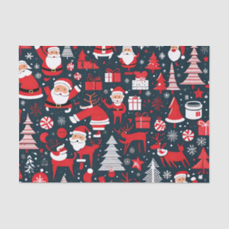 Papel De Seda Charme de Natal Whimsérico: Seja bom ou eu mandare