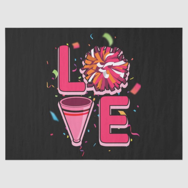 Papel De Seda Cheerleader líder de torcida (Frente )