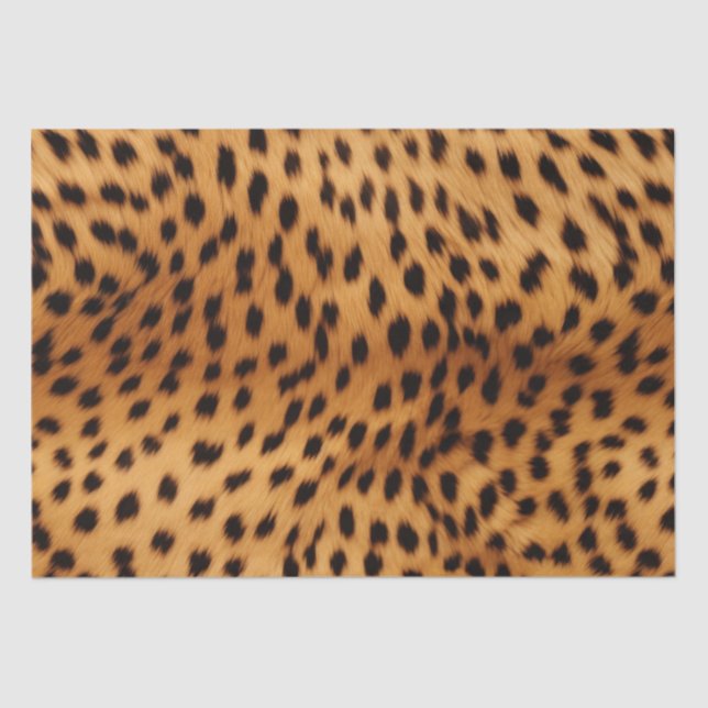 Papel De Seda Cheetah Animal fur (Frente )