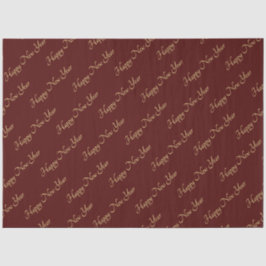 Papel De Seda cheio feliz ano novo do amor