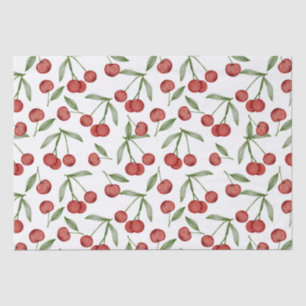 Papel De Seda Cherry Pattern