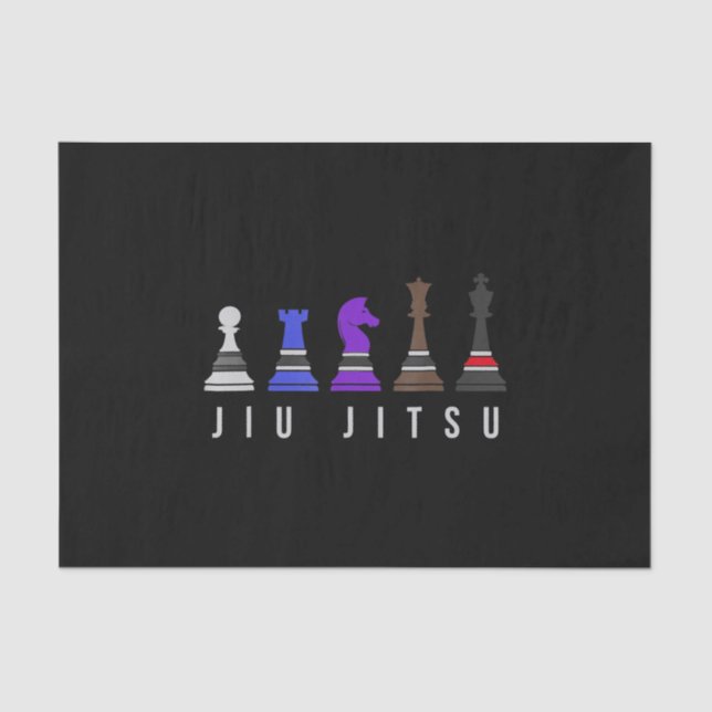 Papel De Seda Chess Lover | Tenho Fantásticos Movimentos De Xadr (Frente )