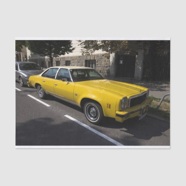Papel De Seda Chevrolet Malibu Clássico (Frente )