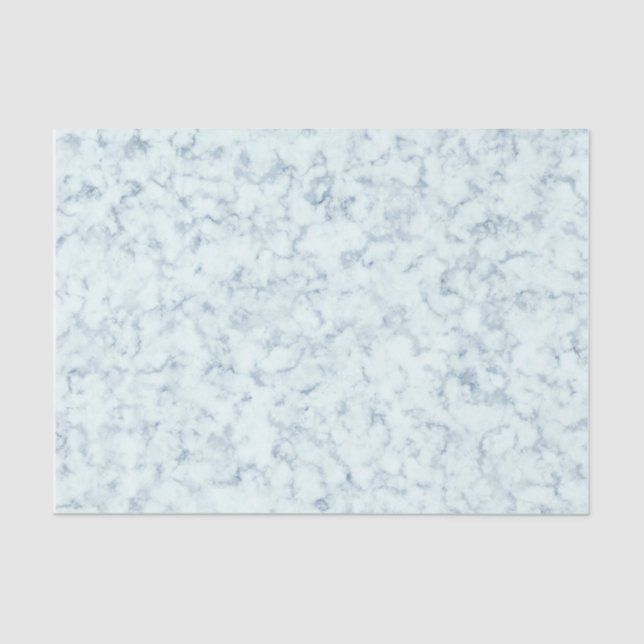 Papel De Seda Chic Blue Marble (Frente )