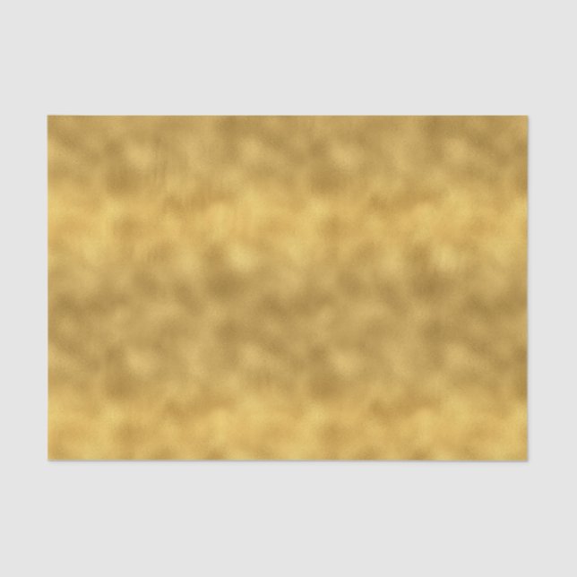 Papel De Seda Chic Dourado (Frente )