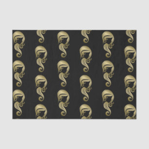 Papel De Seda Chic Elegante Dourada Beauty Hair & Makeup Salon